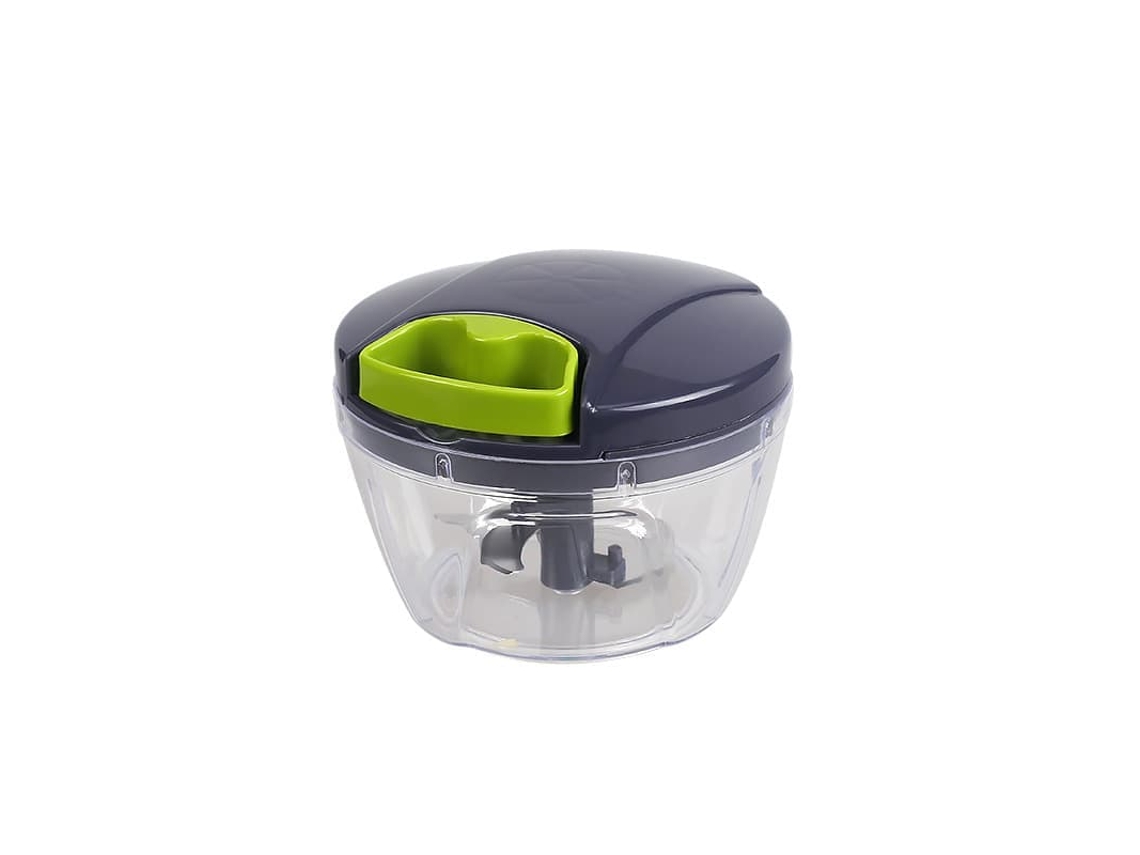Mini Processador De Alimentos Para Legumes, Compacto E Eficiente, Cinza, 600 Ml