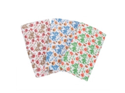 2026 3 Peças/conjunto Chapéu de Banho com Padrão Floral para Lavar o Cabelo Protetor de Olhos e Orelhas