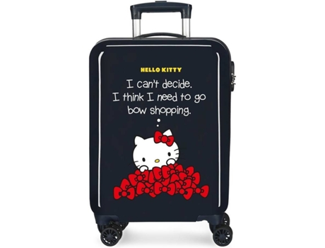 Mala de Viagem HELLO KITTY Bow of Hello Kitty (Cabine - 35 L - Multicor)
