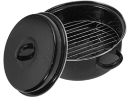 Assadeira Esmaltada Para Assar Batatas Doces E Carnes, Ideal Para Uso Doméstico E Ao Ar Livre, Com T Gokoco
