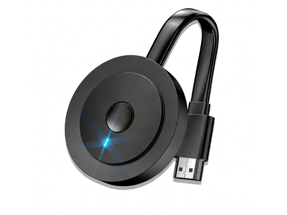 Adaptador Hdmi Sem Fio com Miracast, Wifi para Android/Windows/Mac, Compatível com Pc/Hdtv/Monitor/Projetor ZYBLSSBB