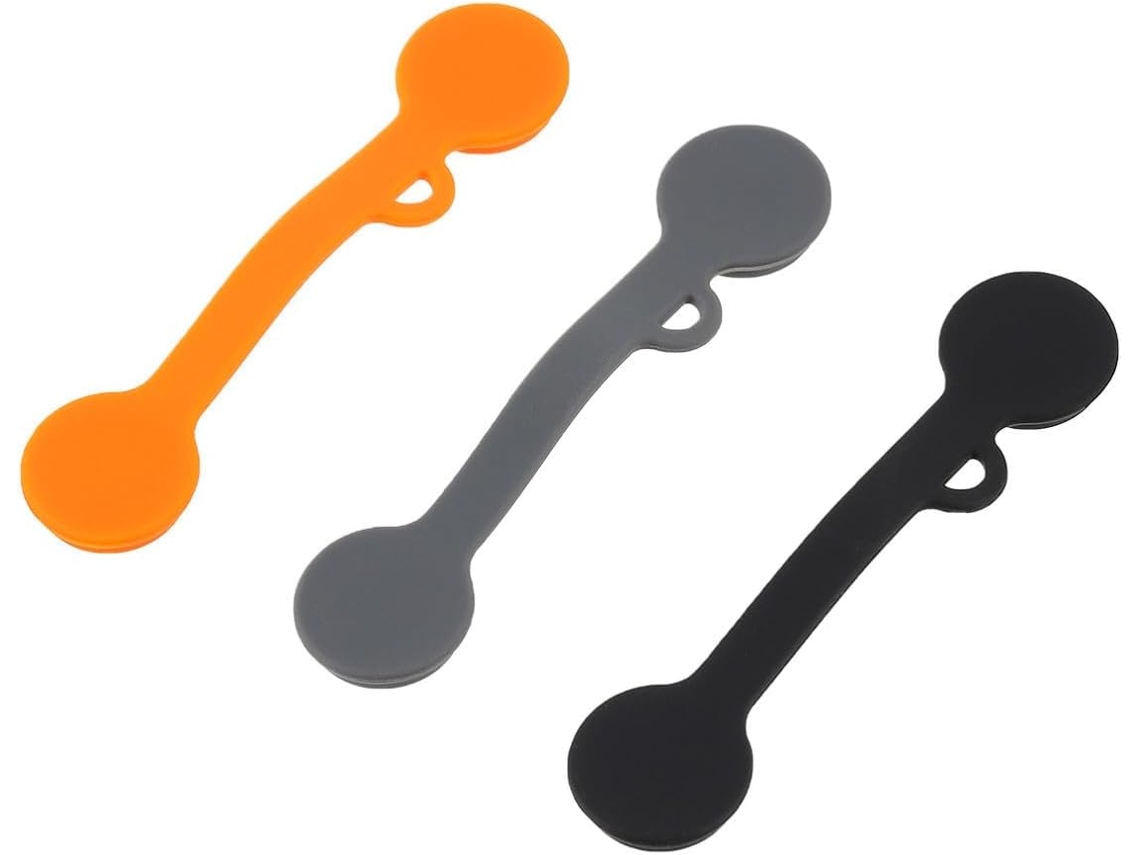 Ciieeo 3 Peças Cabo Organizador Magnétique Silicone Remontoir Forme Casque Support Câble Pratique Pour