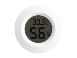 Mini Higrômetro E Termômetro Digital Celsius (branco)-dt