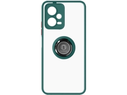 Capa Xiaomi Redmi Note 12 5g Com Anel De Metal Bi-material Verde