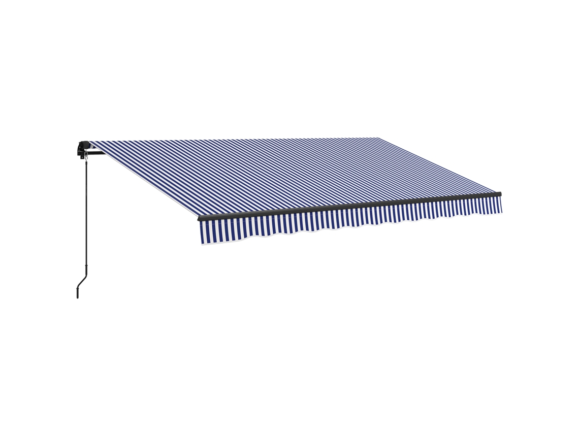 Toldo Solar para Terraço com manivela resistente às intempéries 400x300cm BTFORUS