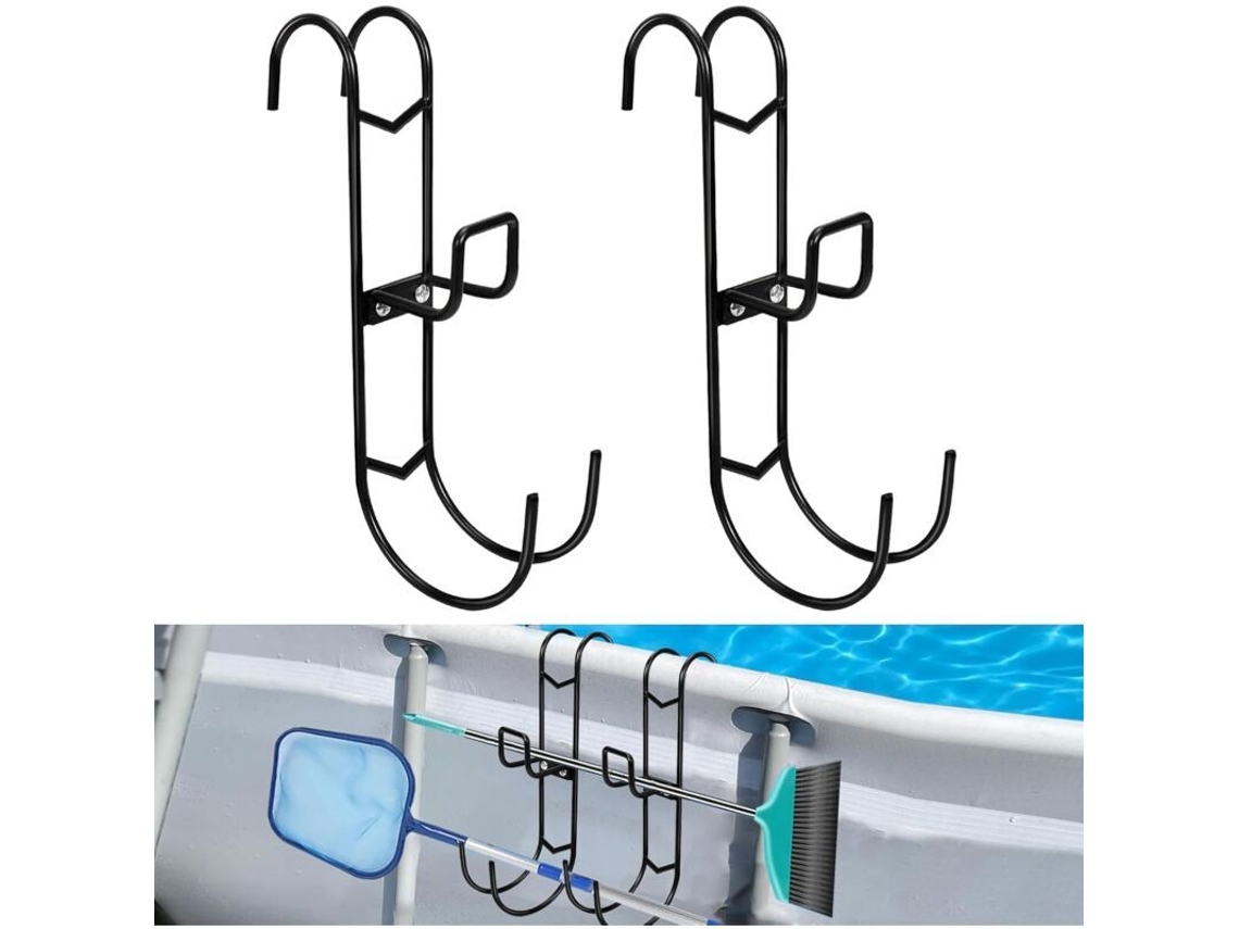 Escova de Limpeza para Piscina, para Paredes, Fundo, Degraus e Azulejos, Uso Manual em Spas, Lagos, Fontes e Banheiras AQUAFORGE