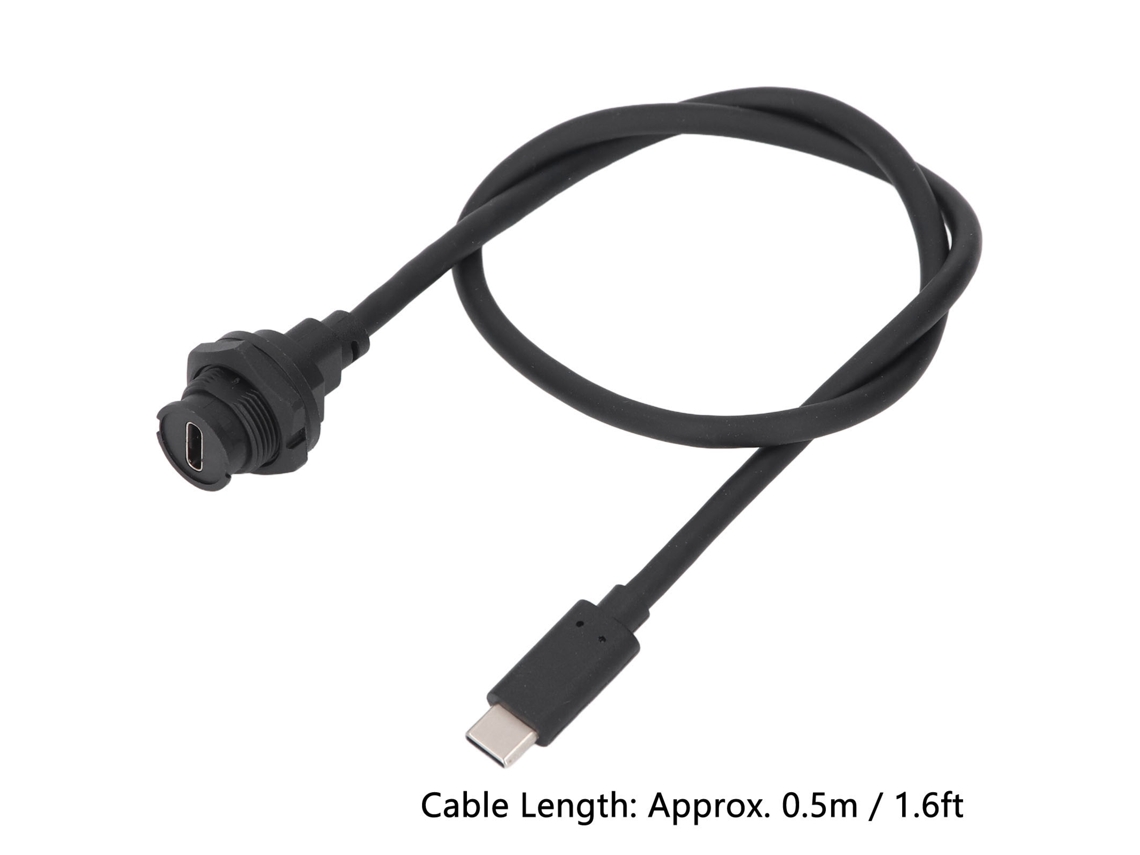 Laxiscreed Extensão De Camping À Prova De Água Com Adaptador Type-c E Função Estanque