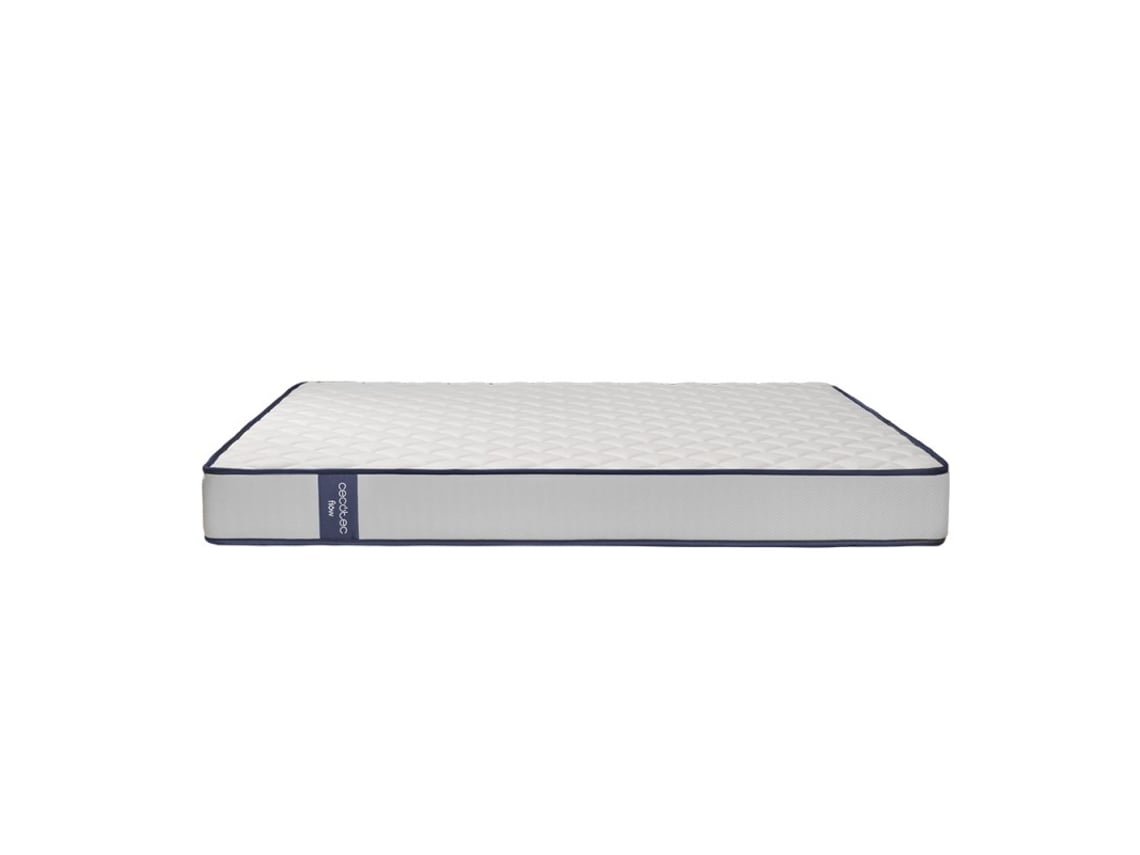 Colch�o Viscoel�stico Flow ViscoCare 1900 160x200cm Altura 21cm N�cleo FoamTech Alta Firmeza ViscoCare Viscoel�stica PureCare Dupla Face CECOTEC