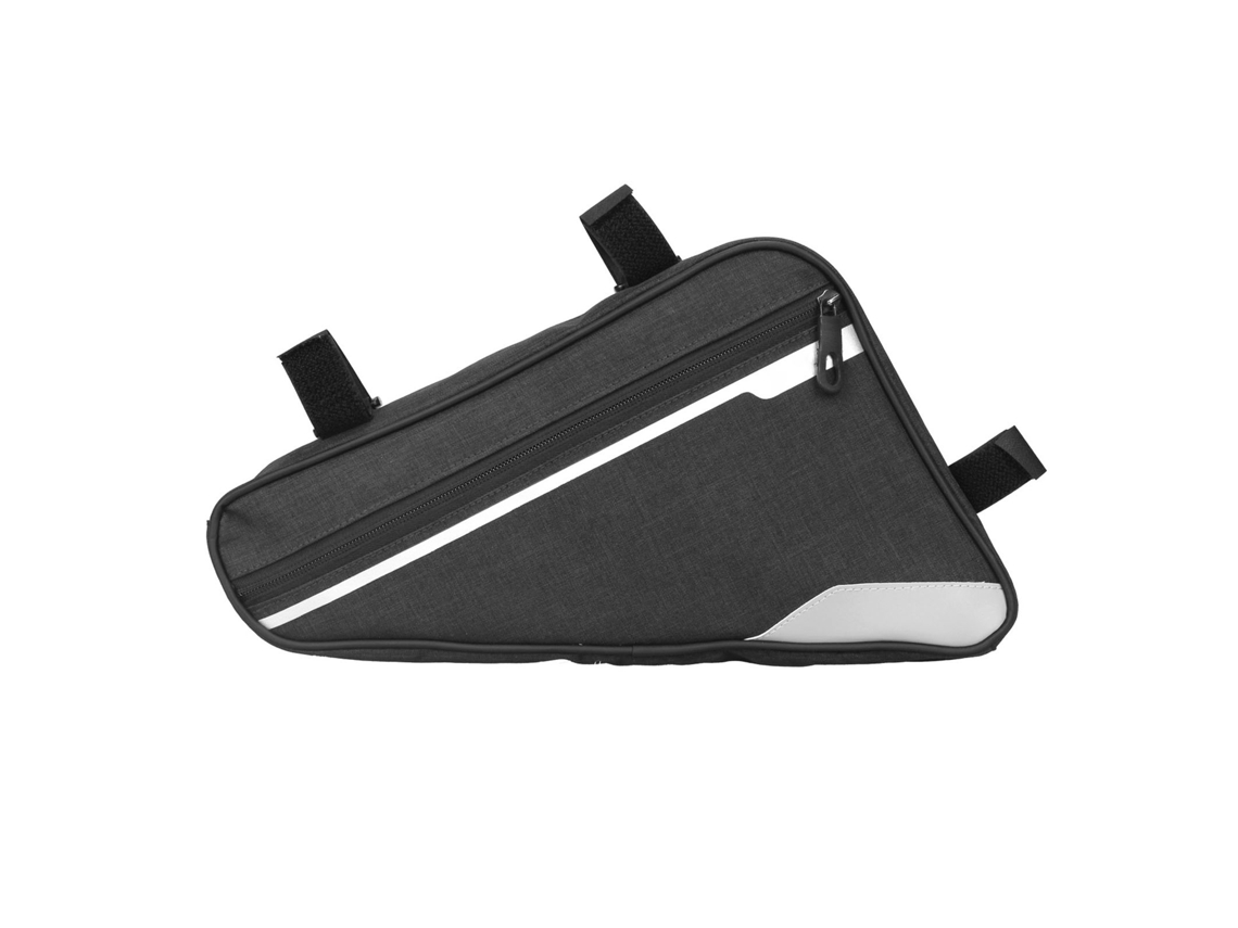 Bolsa Triangular Para Quadro De Bicicleta, Grande Capacidade, À Prova D'água, Mountain Bike, Bolsa Para Ciclismo (preta)