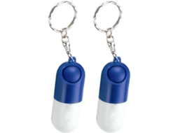 2 Caixas para Guardar Comprimidos HEAN Branco e Azul