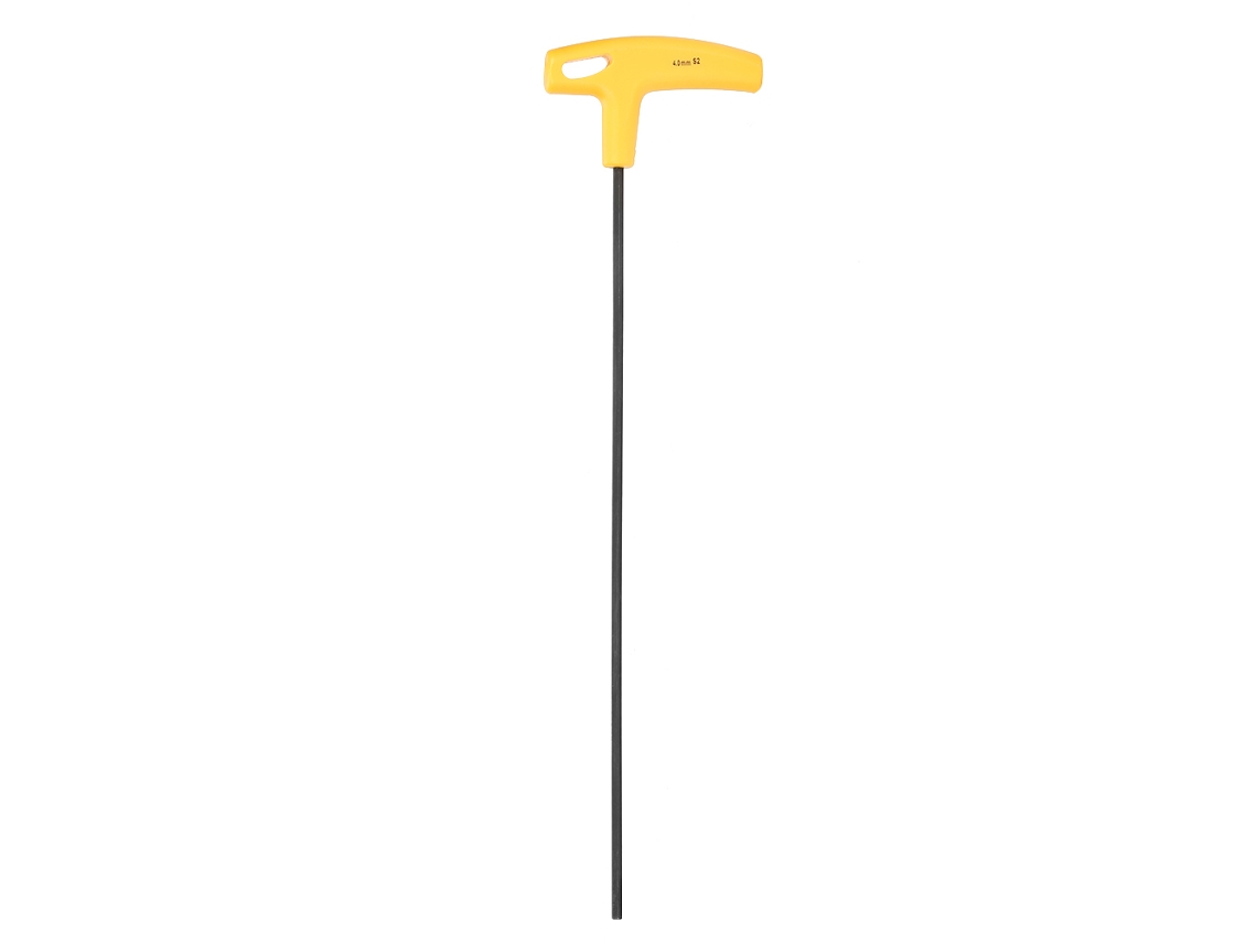 Chave Hexagonal T-handle H-4.0 Aço Liga S-2 Ferramenta Manutenção L Chave 300mm