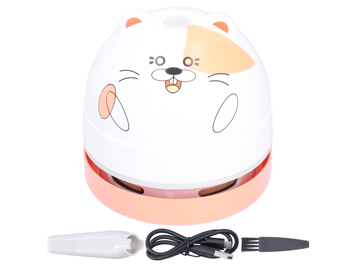 Aspirador de mesa pequeno com design de hamster para crianças LAXISCREED