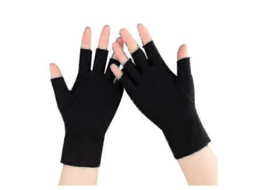 2 Pares de Luvas Uv para Lâmpada Unha Gel, Proteção Manicures Alta Qualidade GOKOCO