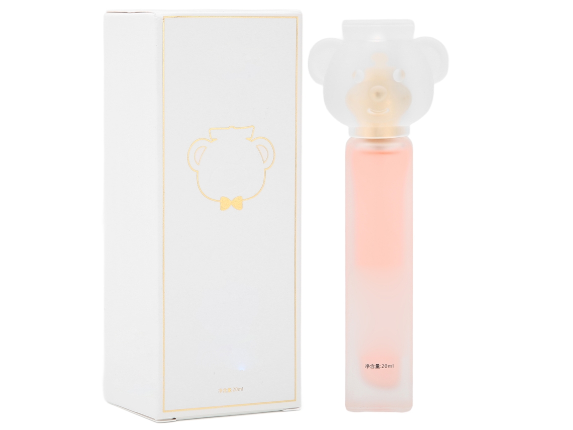 Perfume Lady Floral Fruity Faint Scent 20ml Com Tampa De Urso Presente Para Data E Festas