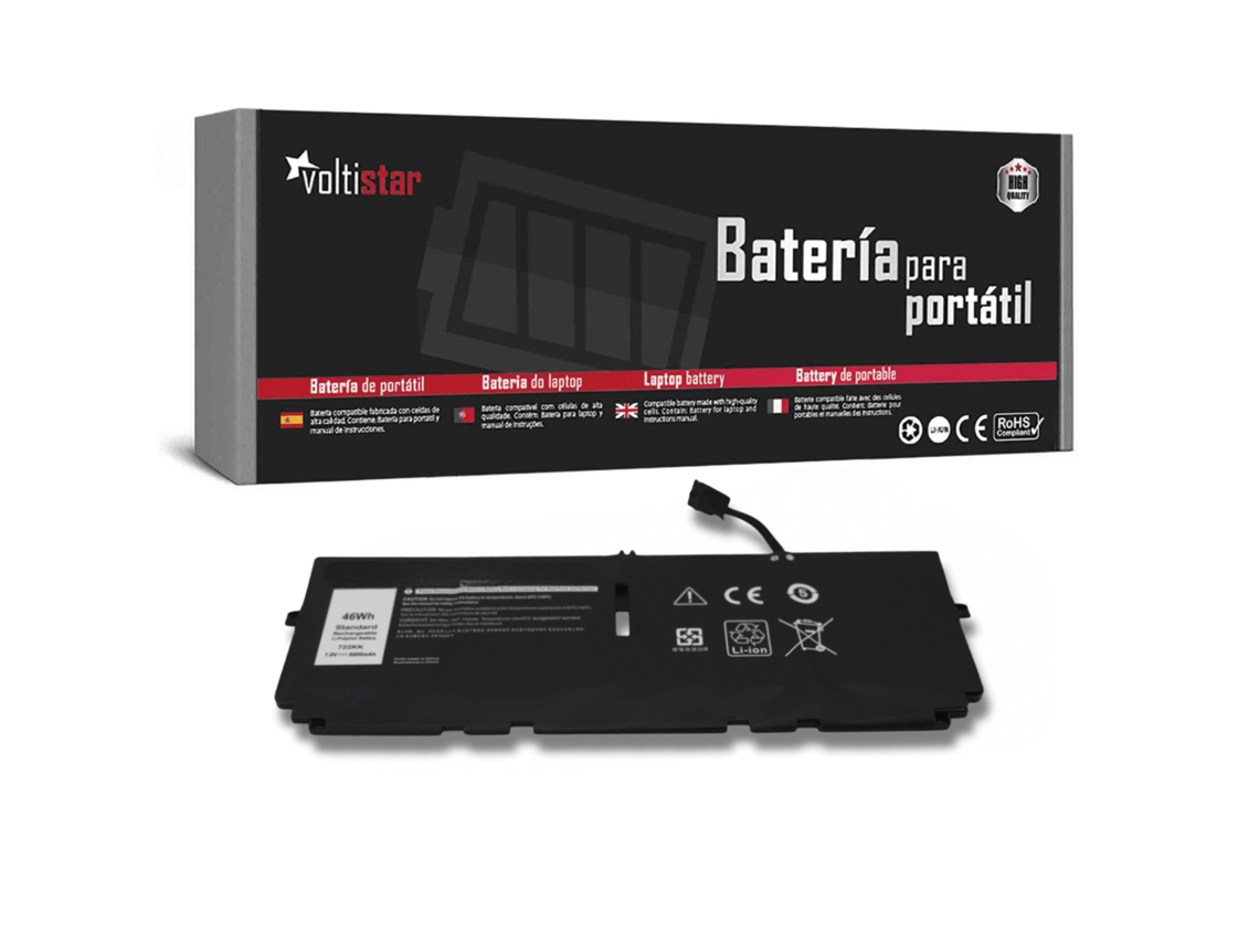 Bateria para laptop Dell XPS 722kk 37 2s2p Voltistar