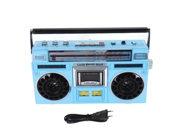 Player Cassette Portátil LAXISCREED Bluetooth Fm