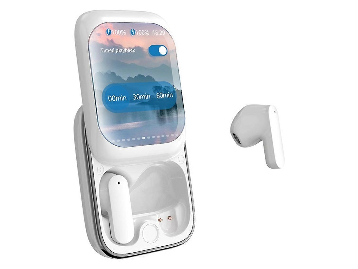 Fones De Ouvido Sem Fio Ib G9 Tws Com Tela Colorida, Capa Deslizante, Redução De Ruído E Bluetooth. Ly Ebike