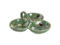 Tigela Home Esprit Verde Grés Cottage Com Relevo