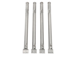 Tubo Queimador Churrasqueira Inox Universal 4pcs