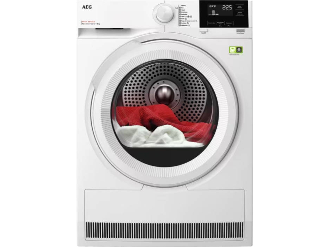 Máquina de Secar Roupa AEG TR818A2PB (Outlet Grade C - 8 kg - Bomba de Calor - Branco)