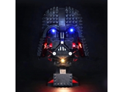 Kit de Luzes Led para Capacete Lego Darth Vader 75304 Conjunto de Luzes Compatível com Conjunto Lego 75304Kit de Luzes Sem Modelo JEDBESETZT