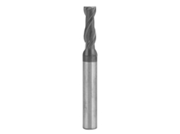 Fresa De Fresamento De Aço De Tungstênio Com Duas Gotes Espiral Para Corte E Engraving