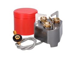 Estufa de Camping Portátil 3 Nucleos 11800w