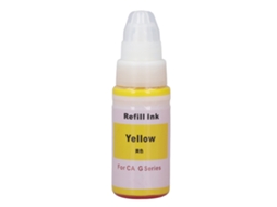 Tinta de Recarga para Impressora G1800 G2800 G3800 G1810 G2810 G3810 Amarela 70ml Rápida da S/MARCA