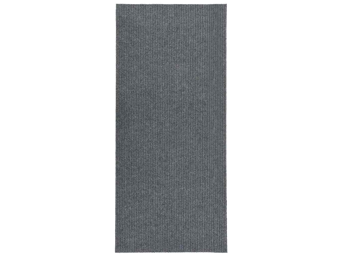 Vidaxl Tapete/passadeira De Entrada 100x250 Cm Cinzento