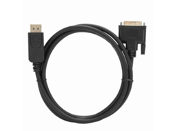Cabo Dp Para Dvi Suporta 1080p Condutor De Cobre Casaco Preto Para Conexão De Hdtv Pc Projetor