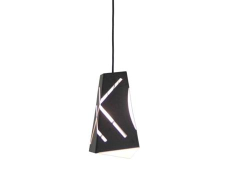 Lâmpada Suspensa Design Moderno Nº 1 Preto