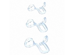Aparelho Antirronco de Silicone com 3 Opções de Tamanho para Melhorar a Qualidade do Sono. Dilatador Nasal e Clipe Nasal Combinados. TAISHENGDA