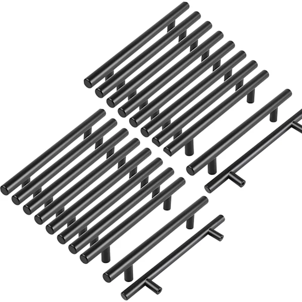 Conjunto de 4 Puxadores Autoadesivos para Portas BRILVIBERA