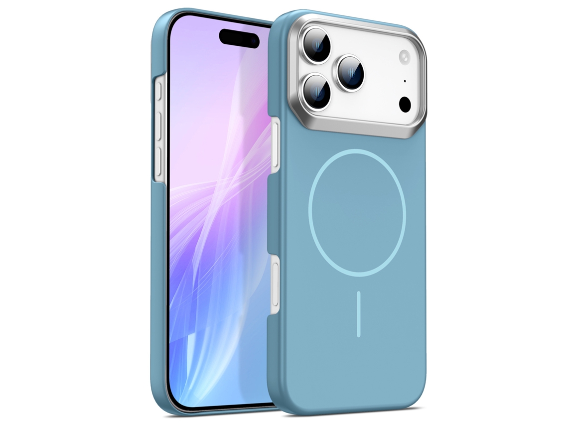 Capa Para Iphone 17 Pro, Resistente A Quedas, Azul