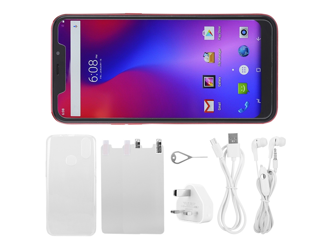 Smartphone Laxiscreed Tela 6.2" Hd, 4gb Ram E 64gb De Armazenamento Para Uso Diário