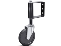 Choyclit - Roda de suporte para portão giratório com mola de alta resistência para portões de madeira e metal da Ehstmind
