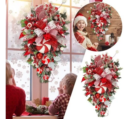 Novo Enfeite De Natal Em Forma De Lágrima Para Pendurarvayotoy