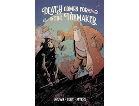 Livro Death Comes for the Toymaker, Volume 1 de Dakota Brown (Inglês)
