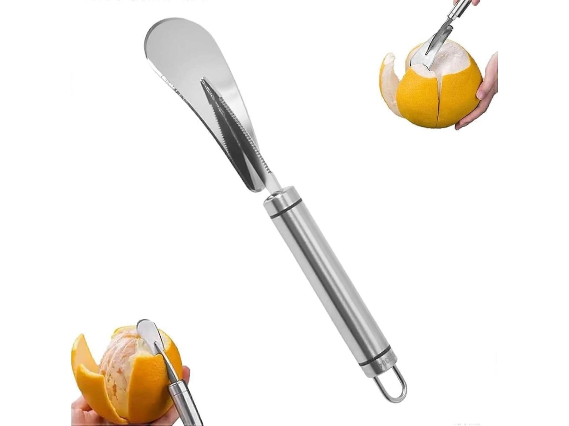 Novo Abridor De Garrafas Toranja Em Aço Inoxidável, Descascador De Frutas Em Aço Inoxidável Qualidade Alimentar, Descascador De Laranja