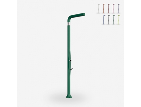 Chuveiro moderno de jardim ao ar livre com lavador de pés Arkema Design Funny Yang T225