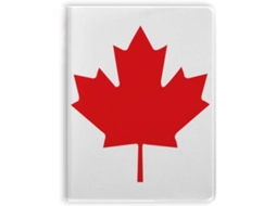 Carnet De Notas Com Sopa De Cobertura Red Maple Leaf Pattern
