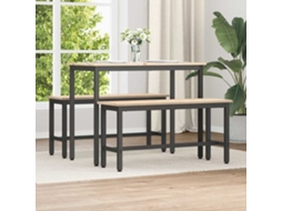 Vidaxl Bancos De Jantar 100 X 32,5 X 49 Cm 2 Unid.