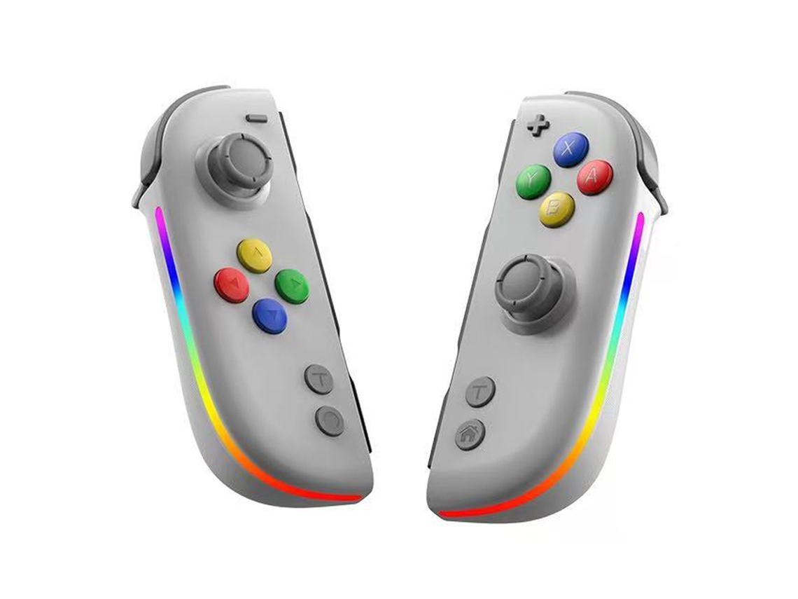 (cinza) Controle Ns Para Switch/lite/oled, Joysticks De Gamepad, Vibração Dupla, Com Função De Disparo Rápido, Giroscópio De 6 Eixos.