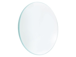 Lente De Aumento Convexa De Vidro De 75 Mm Para Experimentos Ópticos, Compacta.