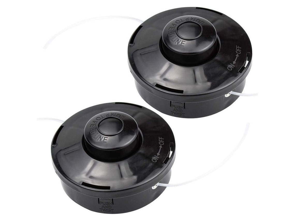 Rebe-cabeçalho De Cortasetos Universal De Nylon M10x1.25 Para Cortador De Grama A Gasolina 2 Unidades
