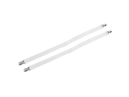 2pcs Grampos de Lençol Ajustáveis 90 180cm Prendedores de Colchão Elásticos Branco | S/MARCA