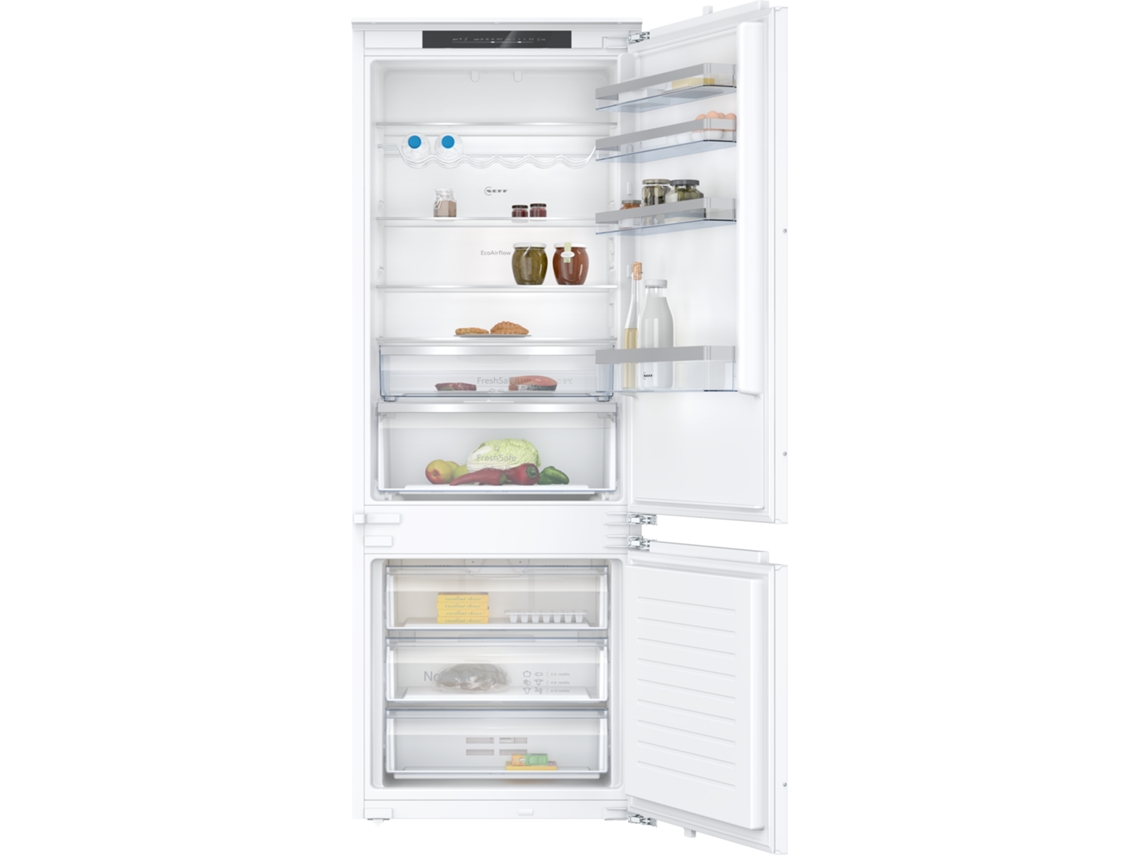 N 50 refrigerador e freezer embutido 383 L classe E branco Neff