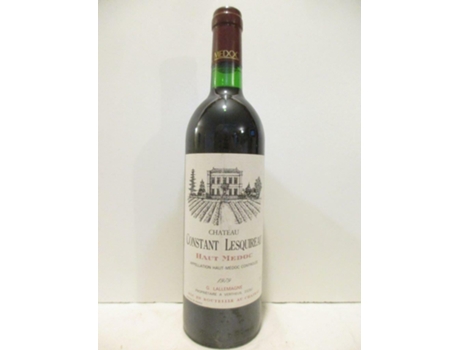 Vinho Tinto CHÂTEAU CONSTANT LESQUIREAU 1979 (75 cl - 1 unidade)