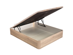 Sommier com Arrumação PIKOLIN Naturbox 2.0 Tampa Dupla - 200x182cm (36 Cm de Altura - Natural)
