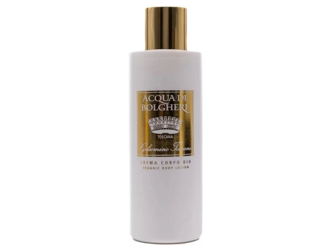 Gelsomino Toscano Creme Corporal Orgânico 200ml Água Bolgheri